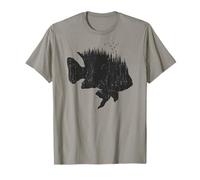 AFRA CICHLID Pine Forest Nature T-shirt Vintage Maglietta