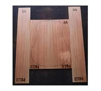 Africa 3A Grado Noce Nero Ebano Chitarra Impiallacciatura Completa Parte Posteriore Materiale Di Produzione Materiali e accessori per la realizzazione di chit(34)
