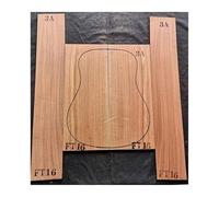 Africa 3A Grado Noce Nero Ebano Chitarra Impiallacciatura Completa Parte Posteriore Materiale Di Produzione Materiali e accessori per la realizzazione di chit(16)
