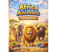 Africa Animals Coloring Book