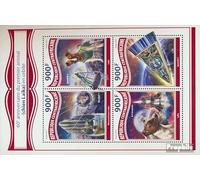 Africa Centrale Repubblica 7415-7418 Minifoglio (Completa. Edizione) MNH ** MNH 2017 Spazio (Francobolli per i Collezionisti) Spazio