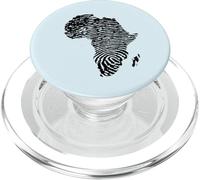 AFRICA Continente DNA Impronta digitale African Black Pride Meme PopSockets PopGrip per MagSafe