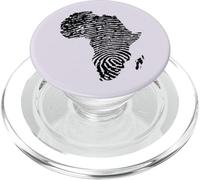 AFRICA Continente DNA Impronta digitale African Black Pride PopSockets PopGrip per MagSafe