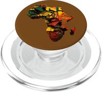 Africa Continente Glitch Art Design PopSockets PopGrip per MagSafe