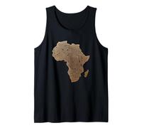 Africa Continente Impronte Digitali Identità Patrimonio Orgoglio A Canotta