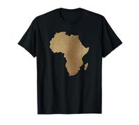Africa Continente Impronte Digitali Identità Patrimonio Orgoglio A Maglietta