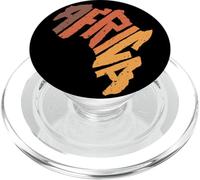 Africa Continente Lettera Arte Safari Africano Cultura Orgoglio PopSockets PopGrip per MagSafe