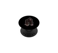 Africa e animali marini - Gorilla gigante PopSockets PopGrip Adesivo