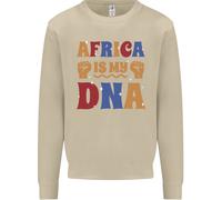 Africa È il Mio DNA Juneteenth Nero Vive Materia Uomo Felpa Maglione