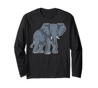 Africa - India - Animali - Elefante Maglia a Manica