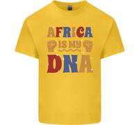 Africa Is My DNA Juneteenth Nero Vive Materia T-Shirt Ragazzi Ragazze