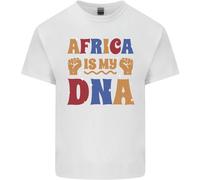Africa Is My DNA Juneteenth Nero Vive Materia T-Shirt Ragazzi Ragazze