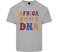 Africa Is My DNA Juneteenth Nero Vive Materia T-Shirt Ragazzi Ragazze