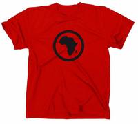 Africa Logo Continente Bandiera Mappa Black Power Pride Panther Simbolo