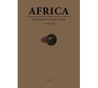 Africa. Rivista semestrale di studi e ricerche. Nuova serie (2023). Vol. 2