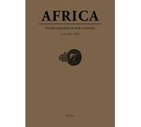 Africa. Rivista semestrale di studi e ricerche. Nuova serie. Vol.