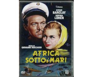 Africa sotto i mari con Sofia Loren ITALIA 1953 DVD NUOVO SIGILLATO
