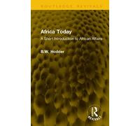 Africa Today: A Short Introduction to African Affairs