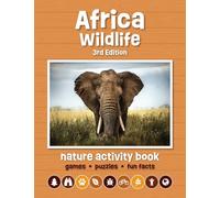 Africa Wildlife Nature Activity Book