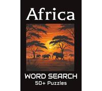 Africa Word Search Puzzle Book: Word Searches with Easy to Read Print about Africa, African cities and more | 6x9 inches, 110 pages | 50+ puzzles...Gift for Vacations, Holidays and Free Times