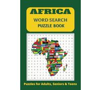 Africa Word Search Puzzle Book: Word Searches with Easy to Read Print about Africa, African Culture, African Traditions and More | 6x9 inches, 110 ... Gift for Vacations, Holidays and Leisure