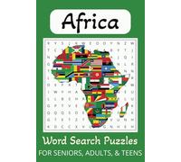 Africa Word Search Puzzle Book: Word Searches with Print Easy to Read Print about Africa, Safari, Savannah, Animals, Brain Game Puzzle Challenge | 110 ... for Holidays, Vacations, Free times, etc.