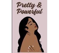 African American 6 x 9 Inch Hard Cover Journal 120 Lined Pages for Women: Pretty & Powerful