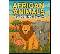 African Animals Coloring Book