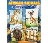 African Animals: Coloring Book for Kids