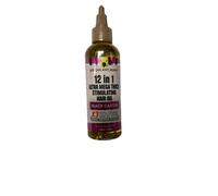 African Antietà 12 IN 1 Ultra Mega Spessore Nero Ricino Olio Capelli 100ml