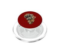 African Big 5 Safari, elefante, leone, rinoceronte, leopardo PopSockets PopGrip per MagSafe