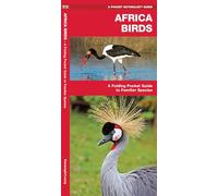 African Birds: A Folding Pocket Guide to Familiar Species [Lingua Inglese]