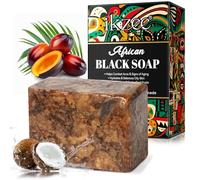 African Black Soap, Sapone Nero Africano Organico 100g, Sapone Africano Contro Acne E Macchie Scure, Sapone Nero Crudo Per Tutti I Tipi Di Pelle - Viso, Corvo, Capelli