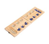 African Board Game - tradizionale set di legno pieghevole con design decorativo, scacchi in marmo educativo | Gioco classico portatile per ragazzi, ragazze, adulti, bambini, donne, uomini, strumento d