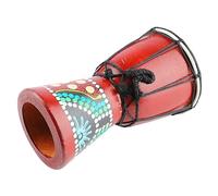 African Drum 5in Wood Djembe Hand Percussion Instrument Crisp Sound Ideal for mini Adults