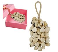 African Natural Shaker - Dimensione Portatile In Legno | Strumento Per Il Rattle Di Da Stress Di Meditazione | Strumento Di Rilassamento Per Donne Da Donna All'aperto Uomo Camera Da Letto Sog