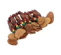 African Percussion Handbell realizzato con conchiglie naturali di frutta di Dola per un suono unico
