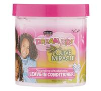 African Pride Dream Kids Olive Miracle - Balsamo per capelli, senza risciacquo, 425 g