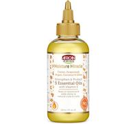 African Pride Moisture Miracle Lozione per Capelli con 5 Oli Essenziali Rinforza e Protegge i Capelli 118 ml