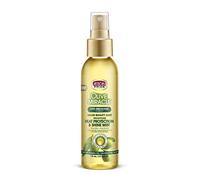 African Pride Olive Miracle - Protezione dal calore senza peso e nebbia lucidante per capelli, combatte l'umidità e protegge dai danni del calore, arricchito con oli di oliva e tea tree, 113,4 g
