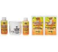 African Pride Shea Butter Miracle texture Softening distensione sistema kit