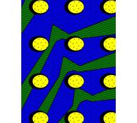 African Print Notebook: College ruled, lined sheet with colourful Ankara design paperback cover, 7.44 by 9.96 inches, 60 pages.