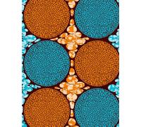 African Print Notebook: College ruled, lined sheet with colourful Ankara design paperback cover, 7.44 by 9.96 inches, 60 pages.