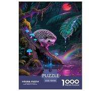 African Pygmy Hedgehog Jigsaw Puzzle Impossible 1000 Pezzi Decorazione Per La Casa. Rilassamento E Intelligence Per Adulti E Ragazzi Da 14 Anni 70x50cm/1000pcs