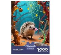 African Pygmy Hedgehog Puzzle 1000 Pezzi Classico Per Adulti,animal, Gioco Di Famiglia, Regalo Creativo Per Il Relax Per Uomini E Donne 38x26cm/1000pcs