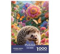 African Pygmy Hedgehog Puzzle 1000 Pezzi Classico Per Adulti E Bambini Dai 12 Anni,animal, Pacchetto Di Alta Qualità Con Sfide Extra Divertenti, Idea Regalo Per Lei O Lui Per Uomini E Donne 38x26cm/1