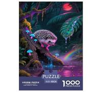 African Pygmy Hedgehog Puzzle Impossible 1000 Pezzi Decorazione Per La Casa. Giochi Rilassamento E Intelligence Per Adulti E Ragazzi Da 14 Anni 38x26cm/1000pcs