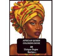African Queen Coloring Book Series 1