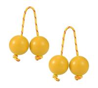African Rattle Shaker, Strumento Rhythmic Ball Kashaka | Strumento Kashaka africano Ball Kashaka - Musica ritmica da 2 paia, strumenti a percussione a mano ABS doppia gurda per adulti per bambini