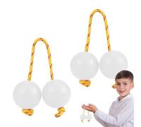 African Rattle Shaker, Strumento Rhythmic Ball Kashaka - Strumento musicale africano shaker rattle - Palline a percussione a mano da 2 paia, golding di music per feste, matrimoni, spettacoli